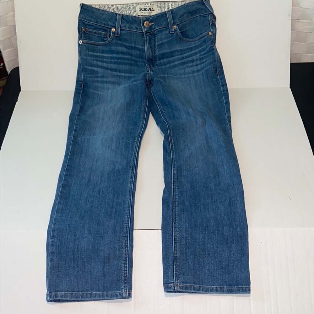 Ariat Maine R.E.A.L. Catherine Straight Leg Women’s Size 32s Blue Denim Jeans